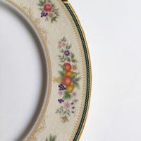 PIATTO VINTAGE MAYERLING FIORI E FRUTTA ROSE MOOR