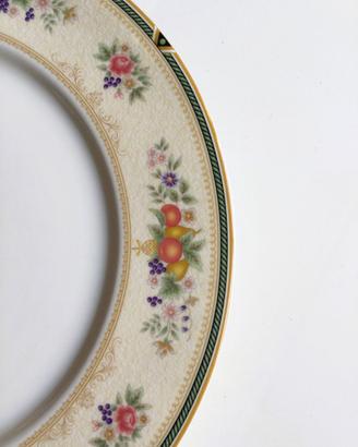 PIATTO VINTAGE MAYERLING FIORI E FRUTTA ROSE MOOR