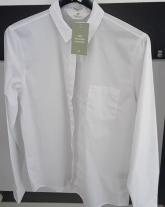 Camicia bianca H&M, Easy Iron, 170cm
