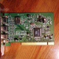 Scheda PCI Firewire