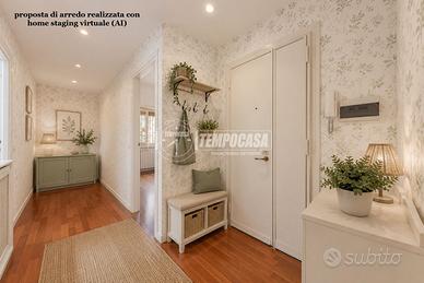TRILOCALE CON GIARDINO DI 130 MQ