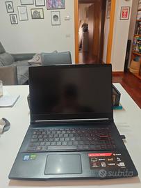 MSI portatile da gaming GF63 thin 9RCX