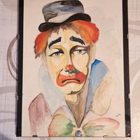 Dipinto decorativo - pagliaccio