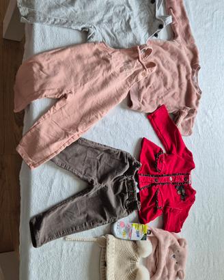 Abbigliamento bambina 9-12 mesi Mayoral Zara H&M