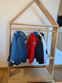 Appendiabiti a casetta Childhome