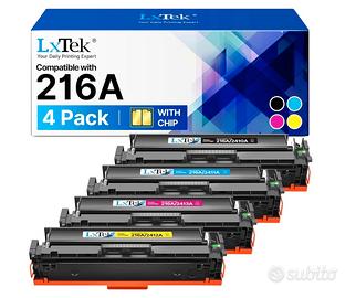 Toner Compatibili HP 216A (4 Pack) – NERO + CMYK