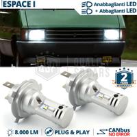 Kit Luci LED H4 Per RENAULT ESPACE 1 CANbus 6500K