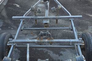 Carrello per tender - barca - moto d'acqua omologa