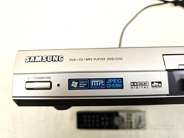 Samsung DVD-E232 – Lettore DVD/CD/MP3