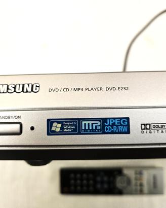Samsung DVD-E232 – Lettore DVD/CD/MP3