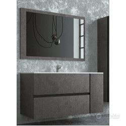 Mobile finitura metallica 90cm