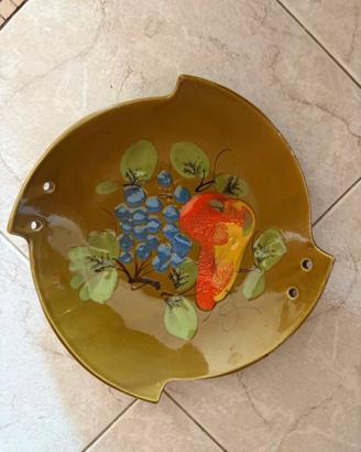 Piatto frutta ceramica vintage