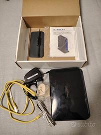 Modem Router NETGEAR N600 Dual Band WiFi Gigabit