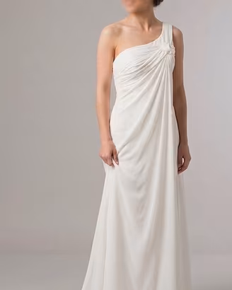 Abito da sposa monospalla