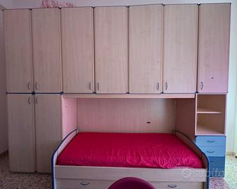 Cameretta Completa con doppio letto estraibile