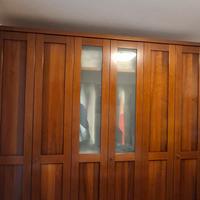 camera da letto matrimoniale  stile classico noce