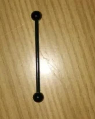 Piercing a barra