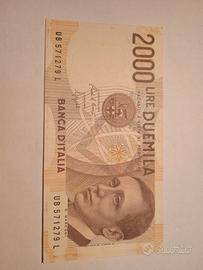 banconota da 2.000 lire.