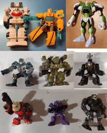 Lotto 9 Action Figure 5 Transformers + 4 Robot