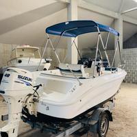 Barca con motore