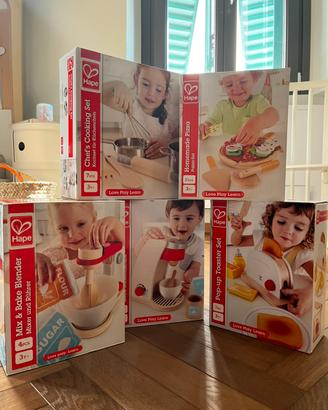 Hape pentole, pizza, espresso, toast, planetaria