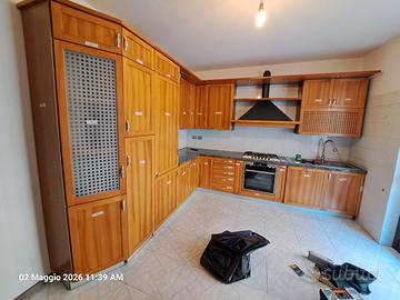 Cucina Legno Elettrodomestici 