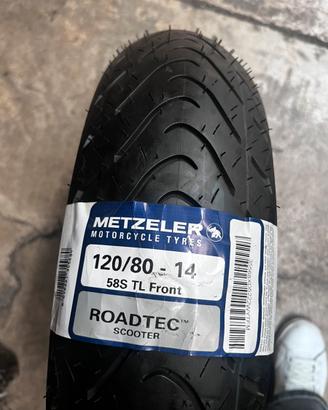 Gomma 120/80-14 58S metzeler roadtec scooter