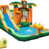 Castello gonfiabile bambini 460x285x230cm 680W