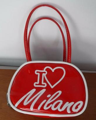Mini borsetta “ I love Milano” come nuova