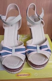 sandalo con zeppa GRACELAND  n.38