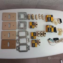 Kit VIMAR 7000 presa tv tirante bagno placca tappo