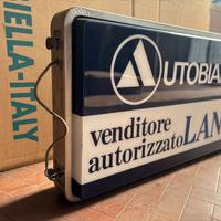 INSEGNA LUMINOSA AUTOBIANCHI VINTAGE