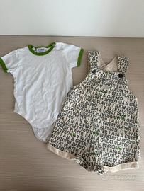 Salopette e body Primigino tg 6 mesi/62 cm