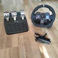 Volante e Pedaliera Logitech g920 (PC, Xbox)