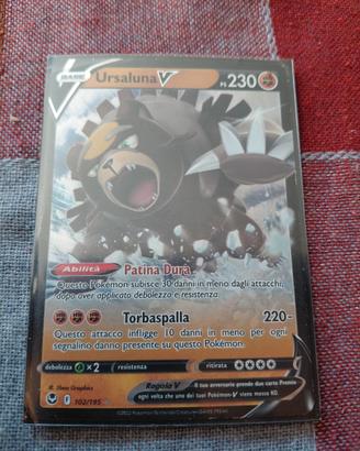 Carta pokemon Ursaluna V 2022