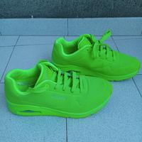 scarpe skechers Night Shades verde fluo