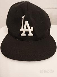Berretto nero snapback “LA” unisex – mai usato 