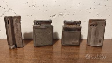 LOTTO di accendini Vintage anni 50 