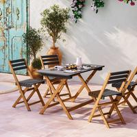 Tavolo Giardino Deghi in Legno Massello di Acacia