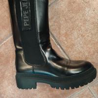 Stivaletti Chelsea neri Pepe Jeans Nuovi