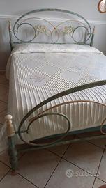 letto cantori in ferro battuto