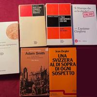 Lotto di 6 libri Canfora, Smith, Barucci,Ziegler