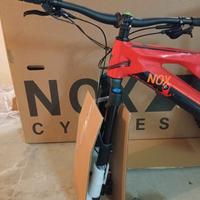 E-MTB NOX light e-BIKE HELIUM mullet ENDURO tg.M