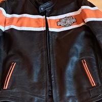 Giubbotto vera pelle Harley Davidson