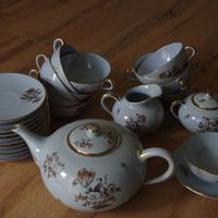 servizio completo artigianale da the da 10