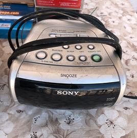 Radio sveglia sony vintage