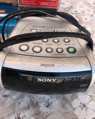 Radio sveglia sony vintage