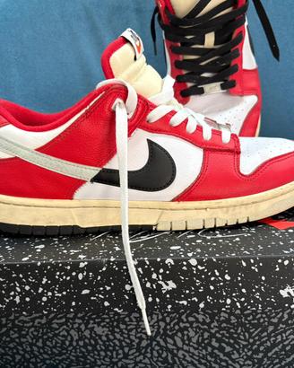 Nike Dunk Low Chicago Split