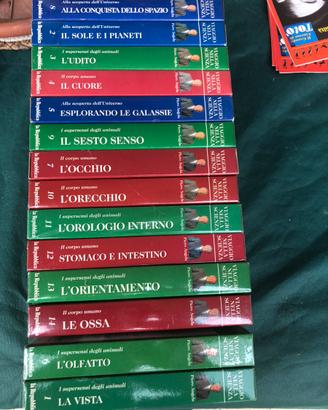 Serie completa videocassette Viaggio nella Scienza