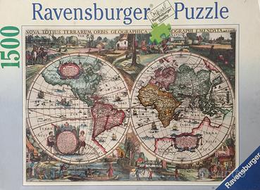 Puzzle Mappamondo antico 1636 - Collezionismo In vendita a Vicenza